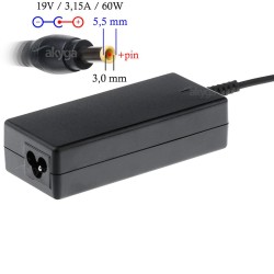 Zasilacz sieciowy Akyga AK-ND-13 do notebooka 19V/3,16A 60W … | PartsPC.pl