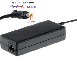 Zasilacz sieciowy Akyga AK-ND-08 do notebooka 19V/4,74A 90W … | PartsPC.pl