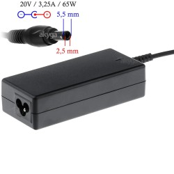 Zasilacz sieciowy Akyga AK-ND-17 do notebooka 20V/3,25A 65W … | PartsPC.pl
