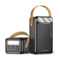 Powerbank Awei P101K 60000mAh 22,5W 3xUSB-A 2xUSB-C czarny… | PartsPC.pl
