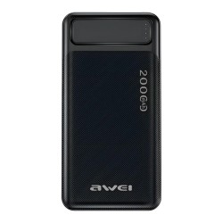 Powerbank Awei P6K 20000mAh 2xUSB 1xUSB-C 1xmicroUSB czarny… | PartsPC.pl