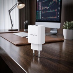 Ładowarka sieciowa Awei PD81 22,5W GaN 1xUSB+1xUSB-C /... | PartsPC.pl
