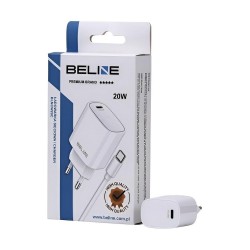 Ładowarka sieciowa Beline 20W 1xUSB-C PD 3.0+kabel USB-C - b… | PartsPC.pl