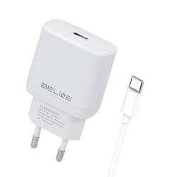 Ładowarka sieciowa Beline 25W 1xUSB-C GaN PD 3.0+kabel USB-C… | PartsPC.pl