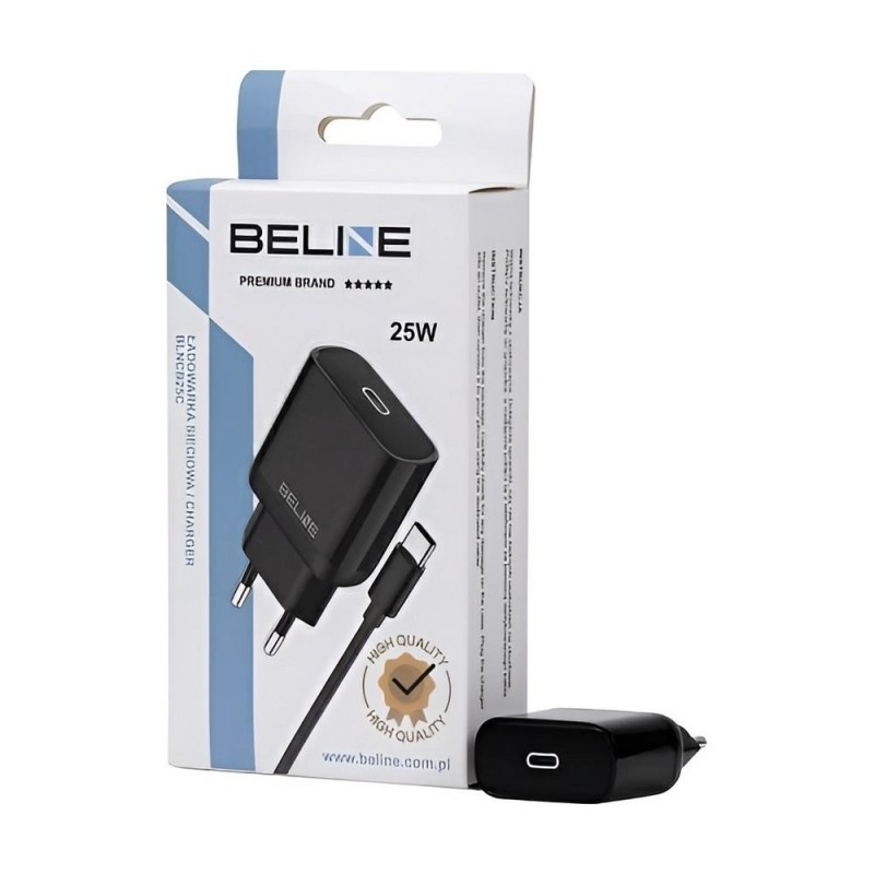 Ładowarka sieciowa Beline 25W 1xUSB-C GaN PD 3.0+kabel USB-C… | PartsPC.pl