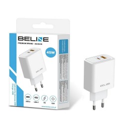 Ładowarka sieciowa Beline 45W 1xUSB-C + 1xUSB GaN PD 3.0 QC … | PartsPC.pl