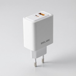 Ładowarka sieciowa Beline 45W 1xUSB-C + 1xUSB GaN PD 3.0 QC … | PartsPC.pl