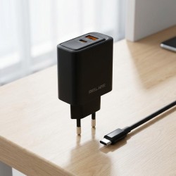 Ładowarka sieciowa Beline 45W 1xUSB-C + 1xUSB GaN PD 3.0 QC … | PartsPC.pl