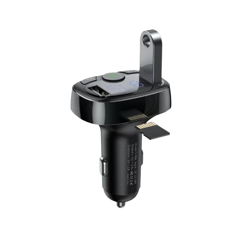 Transmiter FM Bluetooth Baseus S-09A CCMT000001 z ładowarką … | PartsPC.pl