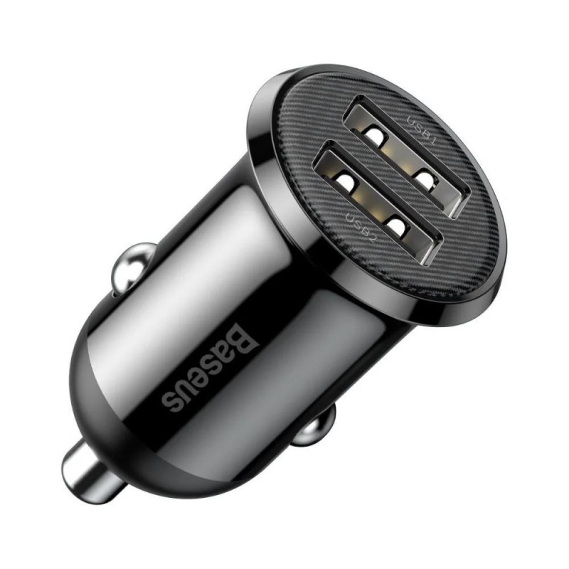 Ładowarka samochodowa Baseus Grain Pro z dwoma gniazdami USB… | PartsPC.pl