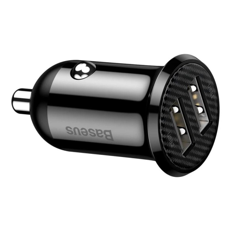Ładowarka samochodowa Baseus Grain Pro z dwoma gniazdami USB… | PartsPC.pl