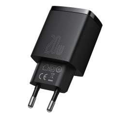 Ładowarka sieciowa Baseus Compact 20W szybka, z gniazdem USB… | PartsPC.pl