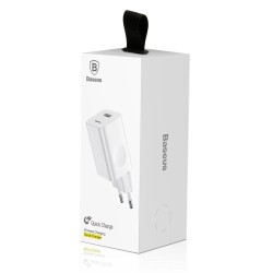 Ładowarka sieciowa Baseus QC3.0 FC67E CCALL-BX02 24W z gniaz… | PartsPC.pl