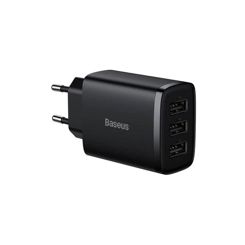 Ładowarka sieciowa Baseus Compact CCXJ020101 z 3 gniazdami U… | PartsPC.pl