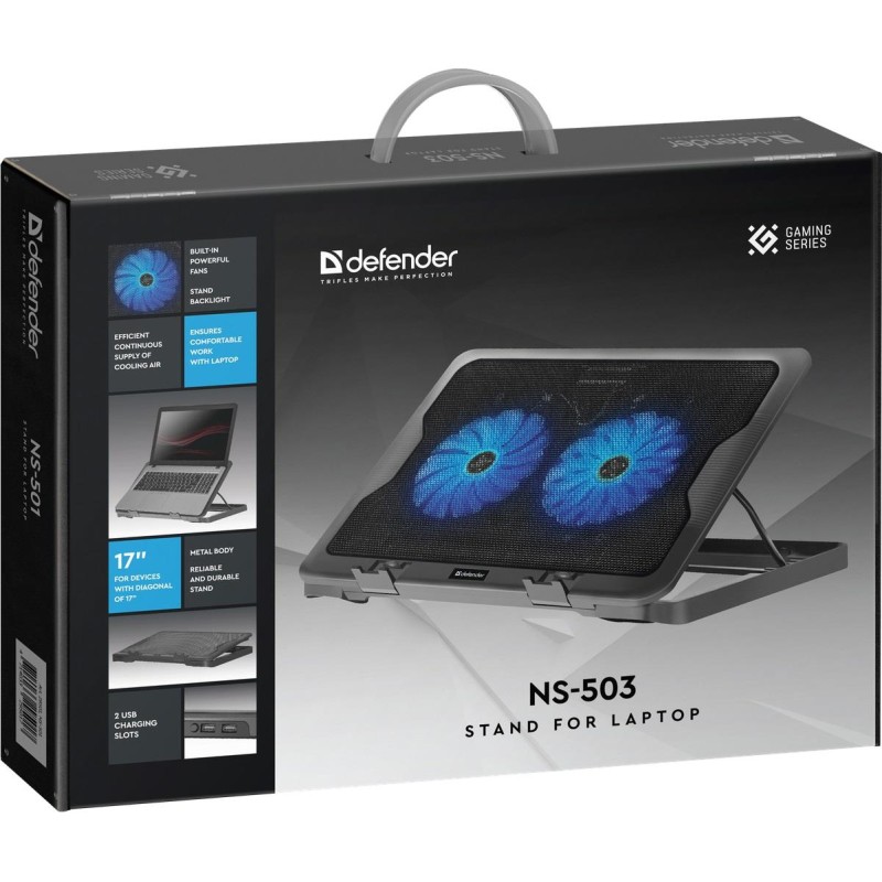 Podstawka chłodząca Defender NS-503 laptop notebook 15,6-17"… | PartsPC.pl