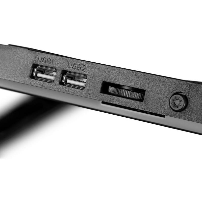 Podstawka chłodząca Defender NS-502 laptop notebook 15.6-17.3" 2xUSB 2 fans