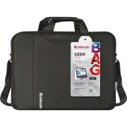 Torba do notebooka Defender GEEK 15.6" czarna | PartsPC.pl