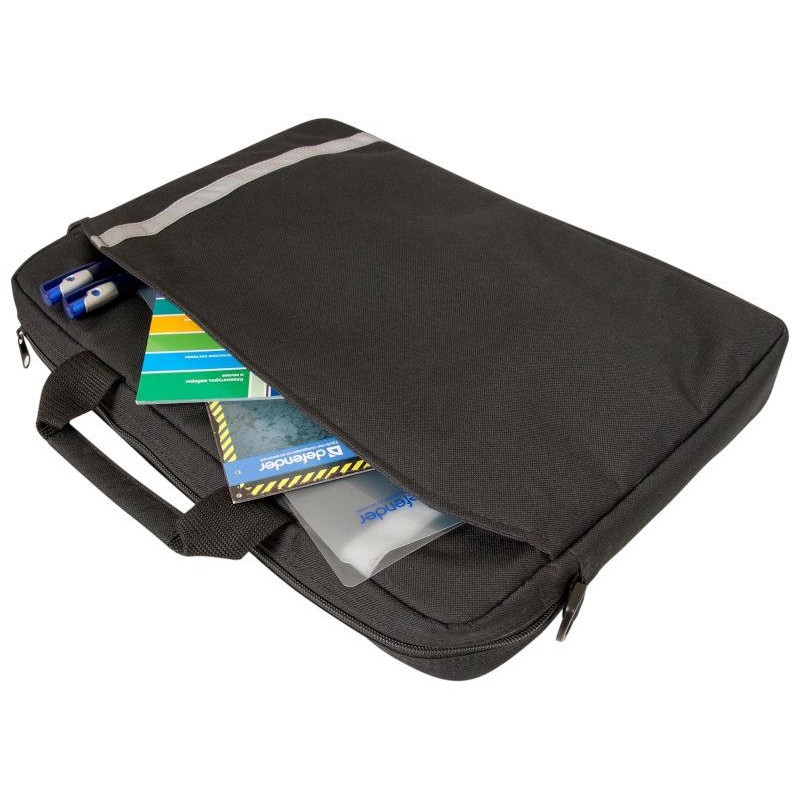 Torba do notebooka Defender SHINY 15.6" - 16" czarna | PartsPC.pl