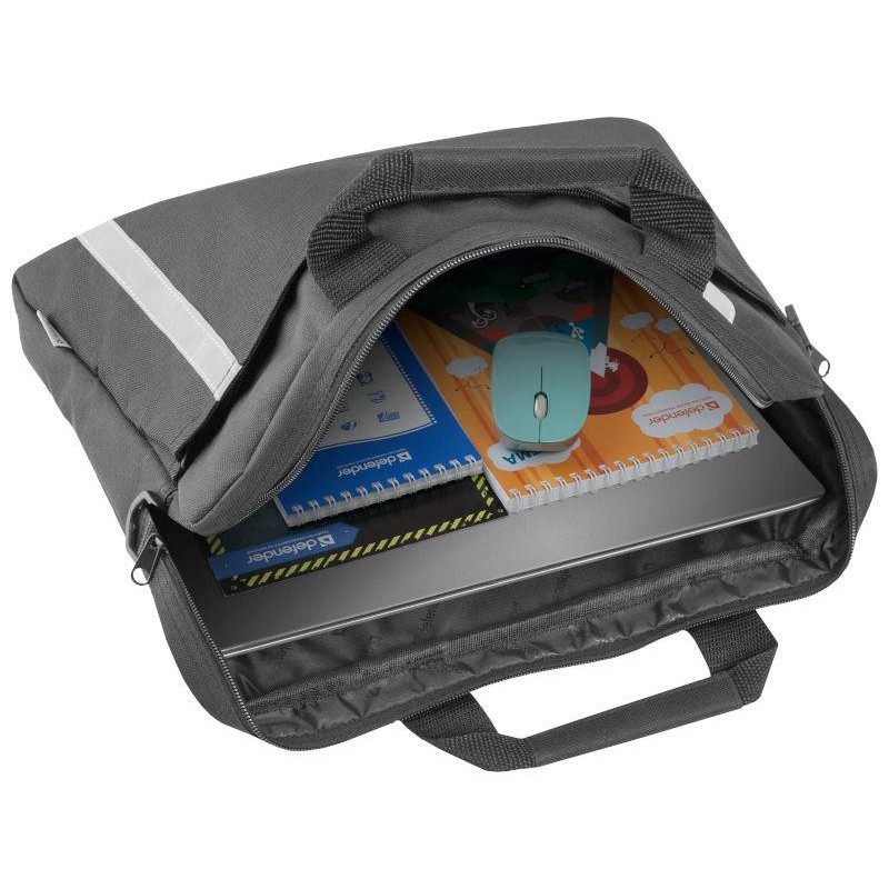 Torba do notebooka Defender SHINY 15.6" - 16" czarna | PartsPC.pl
