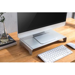 Podstawka DIGITUS pod monitor Slim do 10kg aluminiowa | PartsPC.pl