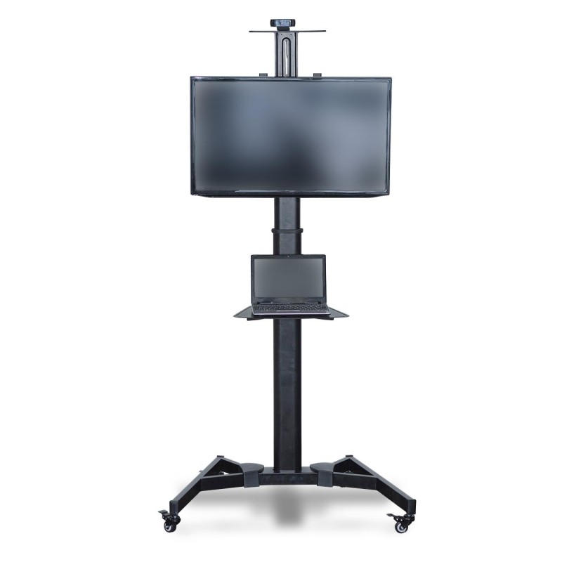 Stojak mobilny pojedynczy z półką DIGITUS 1xLCD max. 70" max… | PartsPC.pl