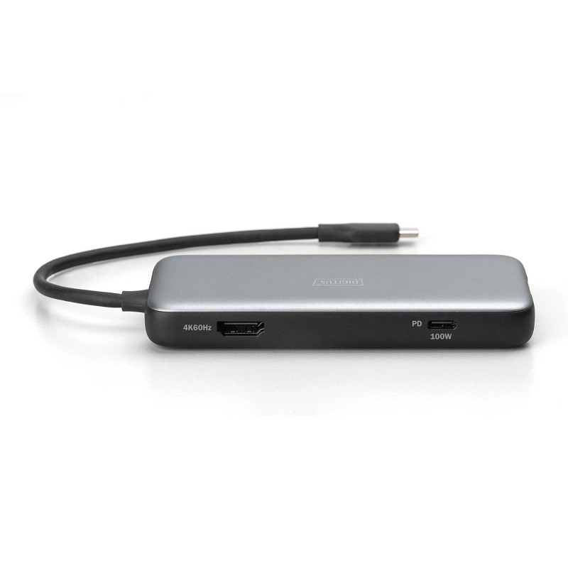 Stacja dokująca DIGITUS USB Typ C 7-portów HDMI 4K/60Hz PD 3… | PartsPC.pl