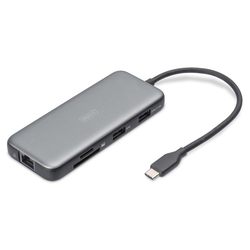 Stacja dokująca DIGITUS USB Typ C 7-portów HDMI 4K/60Hz PD 3… | PartsPC.pl