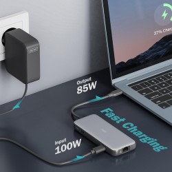 Stacja dokująca DIGITUS USB Typ C 7-portów HDMI 4K/60Hz PD 3… | PartsPC.pl