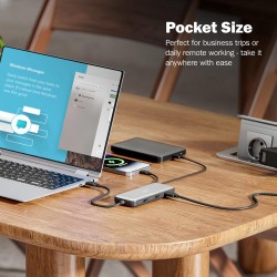 Stacja dokująca DIGITUS USB Typ C 8-portów 2x HDMI 4K/60Hz P… | PartsPC.pl