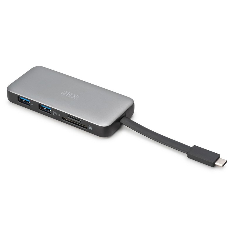 Stacja dokująca podróżna DIGITUS USB Typ C 7-portów HDMI 4K/… | PartsPC.pl