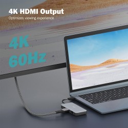 Stacja dokująca podróżna DIGITUS USB Typ C 7-portów HDMI 4K/… | PartsPC.pl