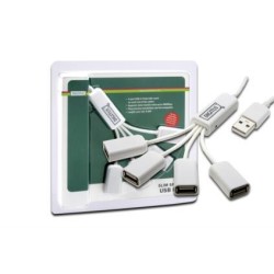 HUB/Koncentrator 4-portowy DIGITUS "Spider" USB 2.0 SuperSpe… | PartsPC.pl