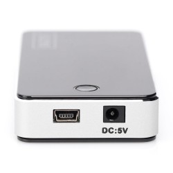 Hub USB DIGITUS DA-70222 7xUSB 2.0, aktywny, czarny | PartsPC.pl