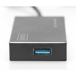 Hub/Koncentrator DIGITUS 4-portowy USB 3.0 SuperSpeed, aktyw… | PartsPC.pl