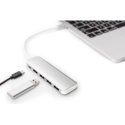 Hub USB DIGITUS 4-portowy USB 3.0 SuperSpeed z Typ C PD 3.0 … | PartsPC.pl