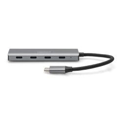 Hub USB Typ C DIGITUS 4-portowy 4x USB Typ C aluminium 5Gbps… | PartsPC.pl
