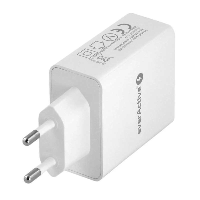 Ładowarka sieciowa everActive SC-400 4xUSB 5A | PartsPC.pl