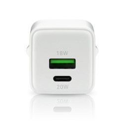 Ładowarka sieciowa everActive GaN SC-330 1x USB, 1x USB-C QC… | PartsPC.pl