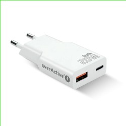 Ładowarka sieciowa everActive GaN SUPER SLIM SC-340Q QC3.0 U… | PartsPC.pl