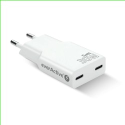 Ładowarka sieciowa everActive GaN SUPER SLIM SC-385Q QC4+ 2x… | PartsPC.pl