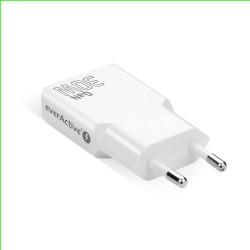 Ładowarka sieciowa everActive GaN SUPER SLIM SC-385Q QC4+ 2x… | PartsPC.pl