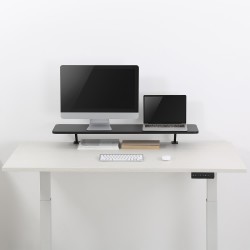 Półka do blatu na monitor Ergo Office, przykręcana, 13"~32", max 20kg,