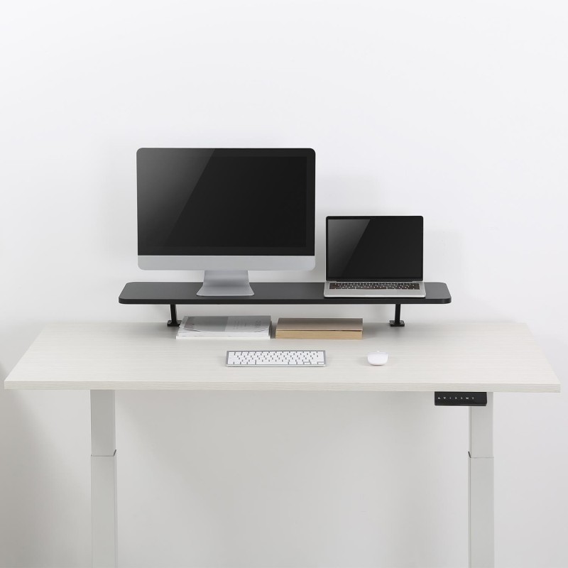 Półka do blatu na monitor Ergo Office, przykręcana, 13"~32", max 20kg,