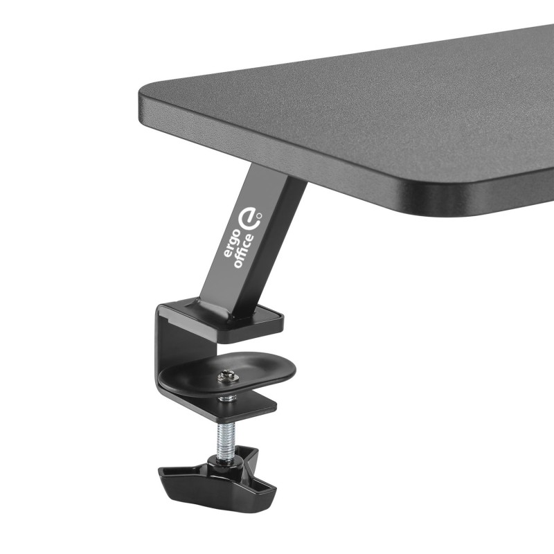 Półka do blatu na monitor Ergo Office, przykręcana, 13"~32", max 20kg,