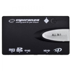 Uniwersalny czytnik Kart Pamięci Esperanza EA129 USB 2.0