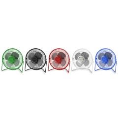 Wentylator Esperanza 6" USB Yugo czarny | PartsPC.pl