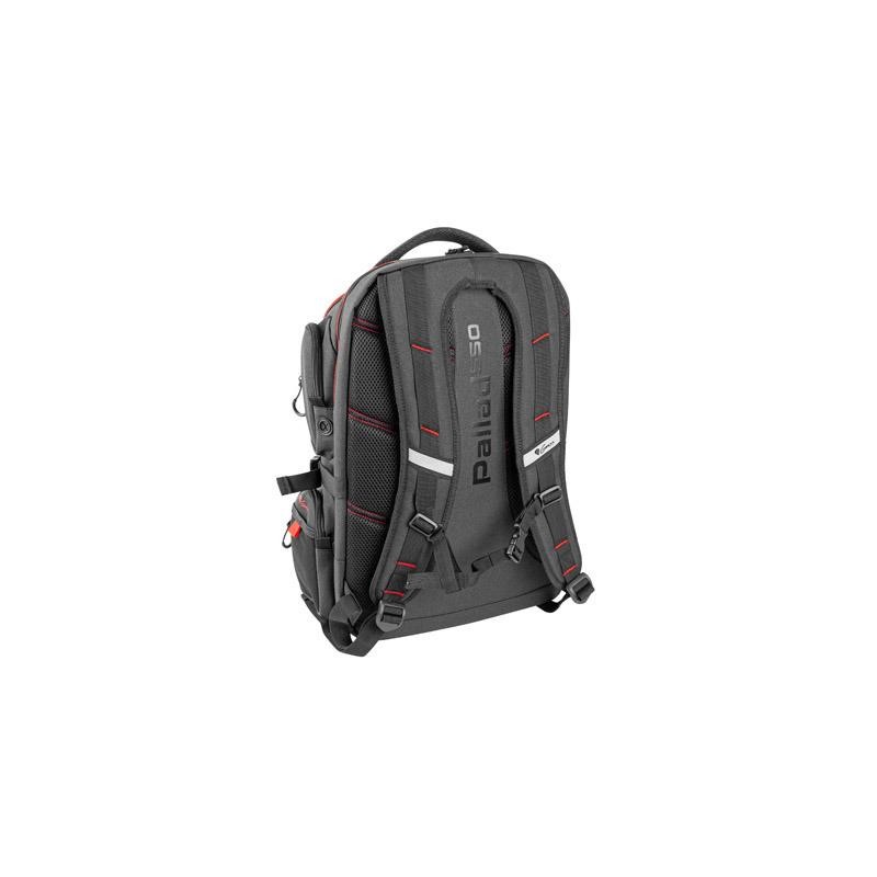 Plecak do notebooka Genesis Pallad 550 15,6"/17,3" czarny | PartsPC.pl