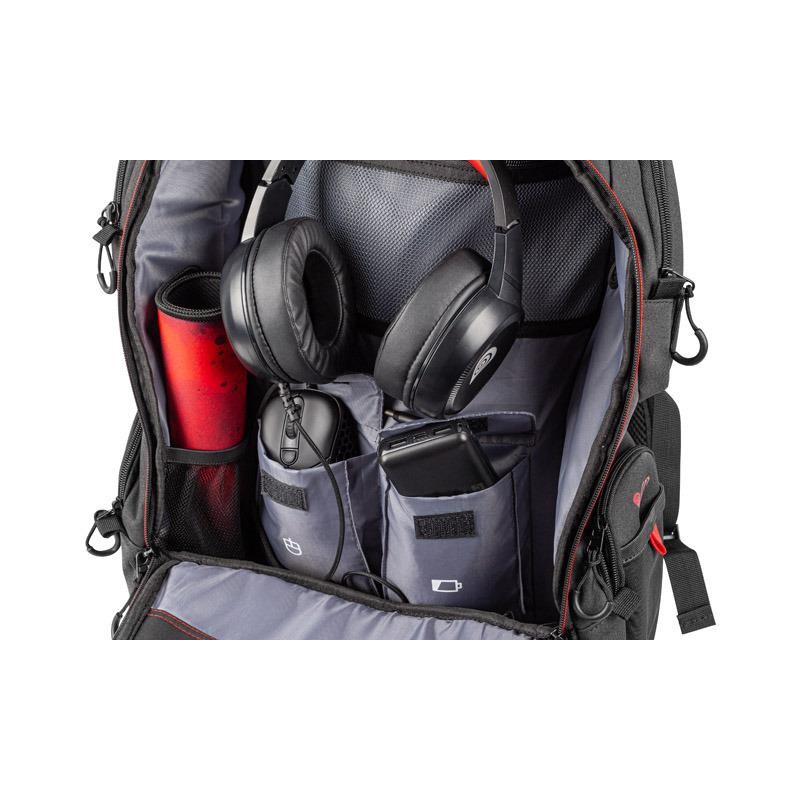 Plecak do notebooka Genesis Pallad 550 15,6"/17,3" czarny | PartsPC.pl
