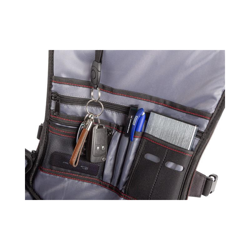 Plecak do notebooka Genesis Pallad 550 15,6"/17,3" czarny | PartsPC.pl