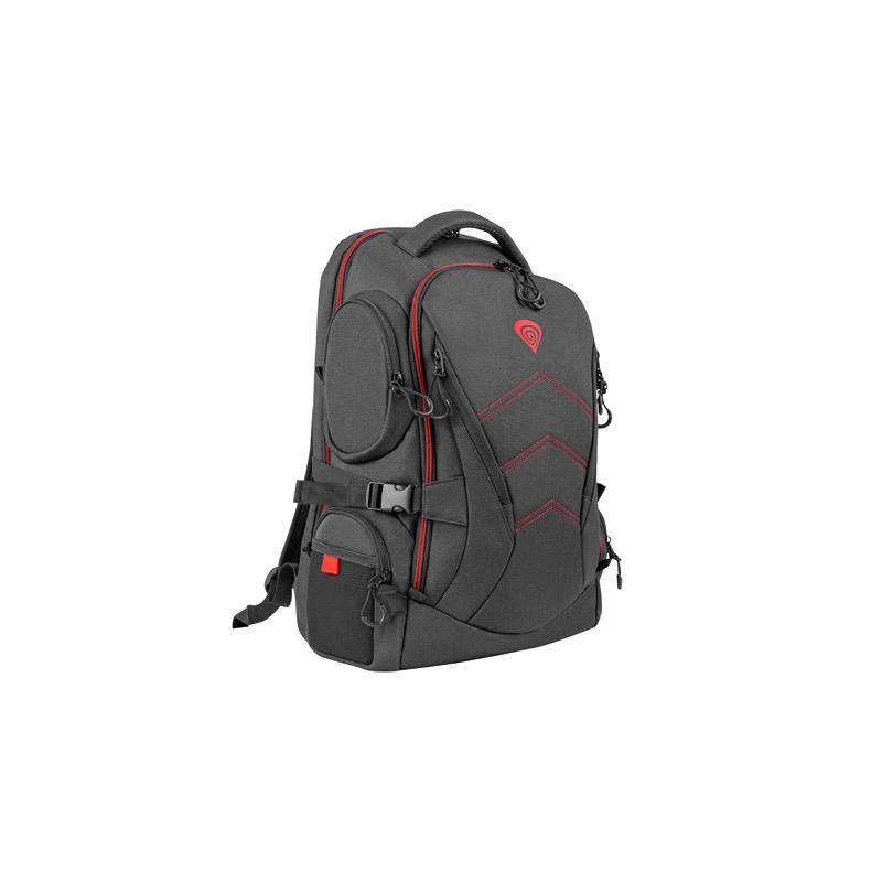 Plecak do notebooka Genesis Pallad 550 15,6"/17,3" czarny | PartsPC.pl